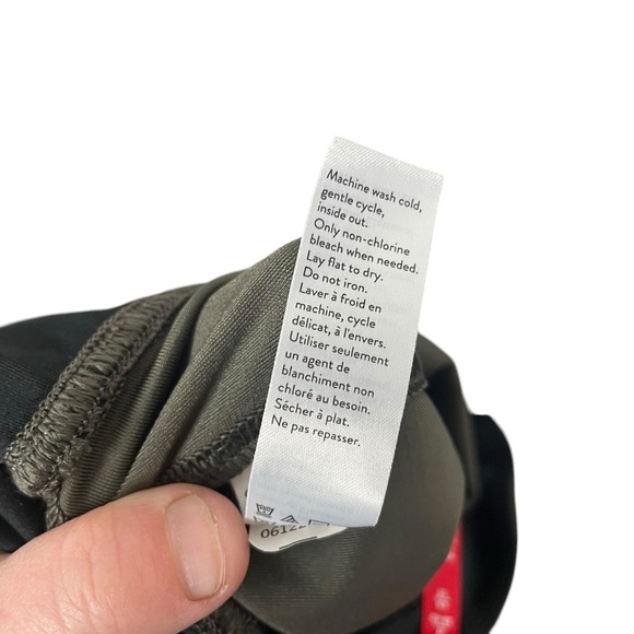 SPANX Faux Leather Leggings in Gunmetal Grey Size S - Picture 9 of 11